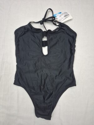 Maiô Karina 2 elásticos Preto